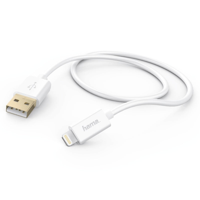Hama USB-kabel Voor Apple IPad Lightning 1,5 M Wit