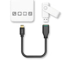 Hama USB-C-adapterkabel USB-C-stekker &ndash; USB-3.1-A-koppeling Verguld 0,15 M