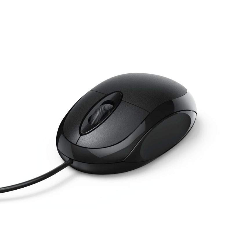 Hama Optische Muis Met 3 Knoppen MC-100 Met Kabel Zwart