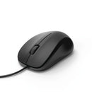 Hama Optische Muis Met 3 Knoppen MC-300 Met Kabel Zwart