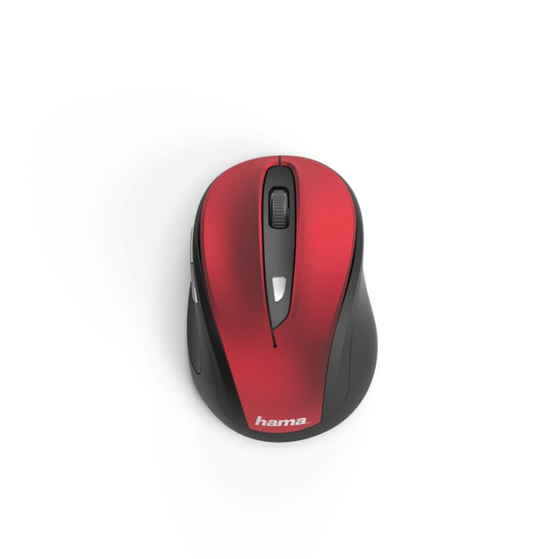 Hama Optische Draadloze Muis Met 6 Knoppen MW-400 Rood