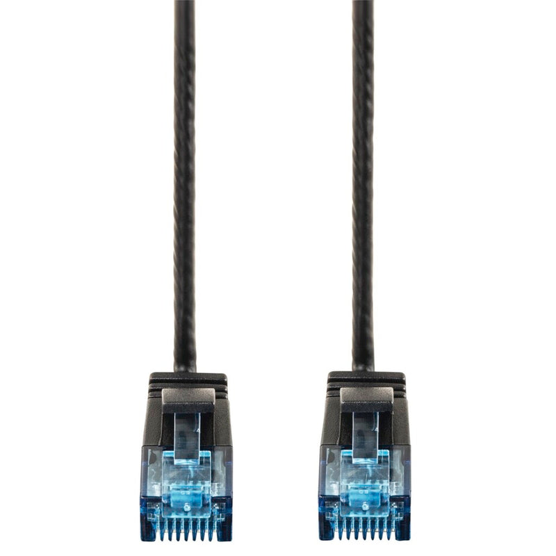 Hama CAT-6-netwerkkabel Slim-Flexible Zwart 0,75 M