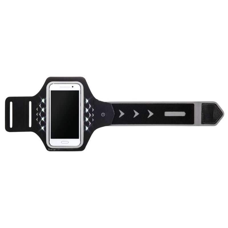 Hama Sport-armband Running Voor Smartphones Maat XL Met Led Zwart
