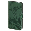 Hama Booklet Smart Move - Jungle Leaves Mt. XXL (5,1 - 5,8) Donkergroen