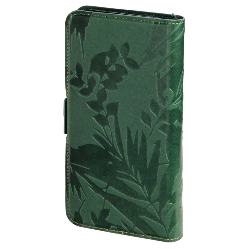 Hama Booklet Smart Move - Jungle Leaves Mt. XXL (5,1 - 5,8) Donkergroen