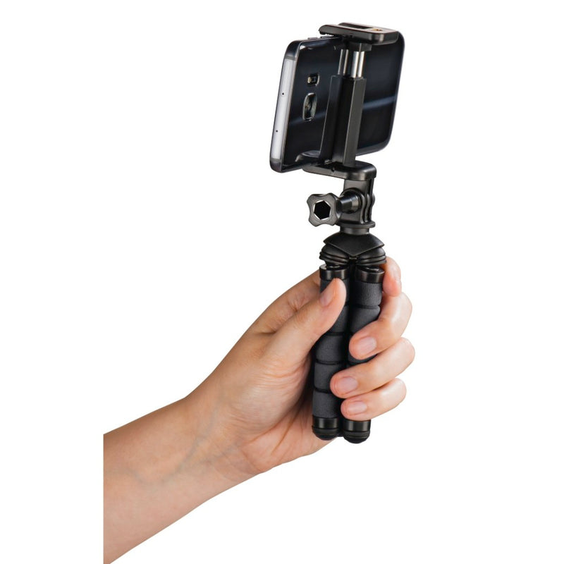 Hama Flexibel Ministatief Flex Smartphone En GoPro Breedte 5,5 - 7,8 Cm