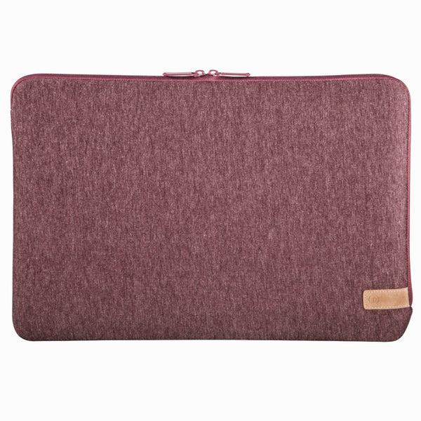Hama Notebook-sleeve Jersey Tot 40 Cm (15,6) Donkerrood