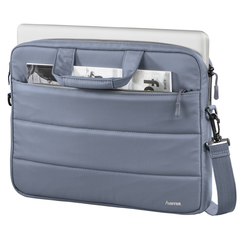 Hama Notebook-tas &#039;Toronto&#039; Tot 34 Cm (13,3&#039;) Grijs/blauw