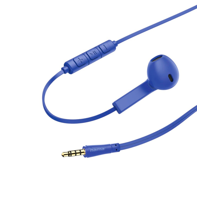 Hama Stereo-headset Advance Blauw