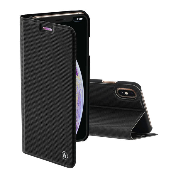 Hama Booklet Slim Pro Voor Apple IPhone Xs Max Zwart