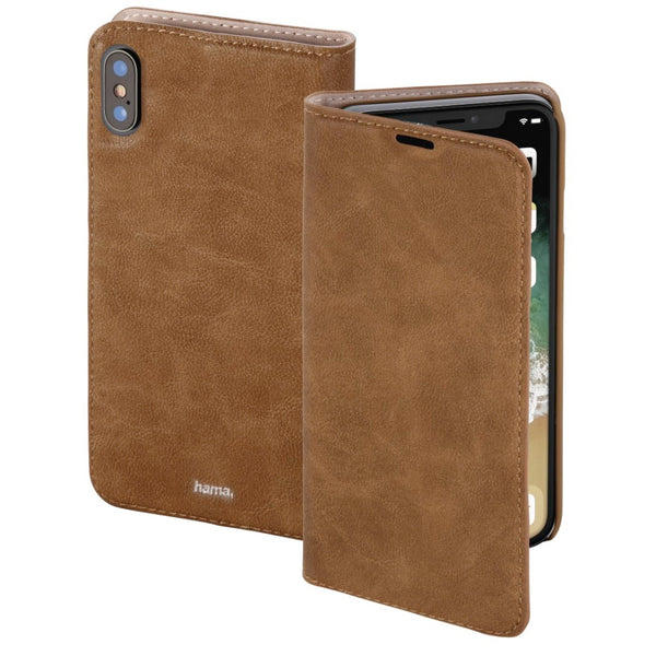 Hama Booklet Guard Case Voor Apple IPhone Xs Max Bruin