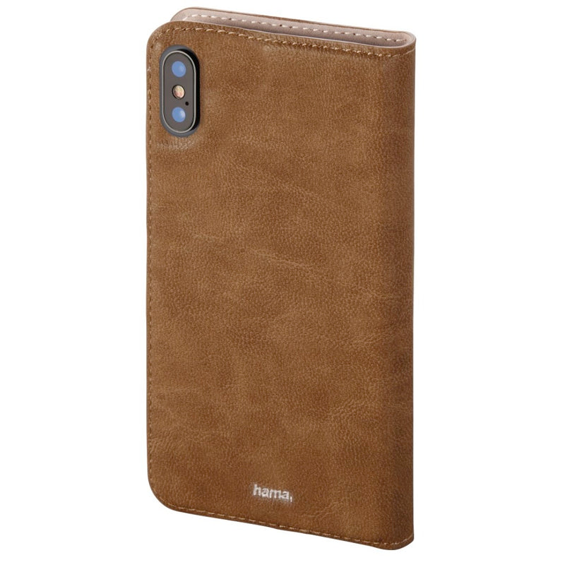 Hama Booklet Guard Case Voor Apple IPhone Xs Max Bruin