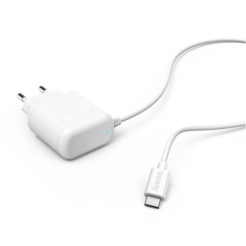 Hama Oplader USB Type-C 3 A Wit