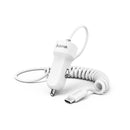 Hama Auto-oplader USB Type-C 2,4 A Wit
