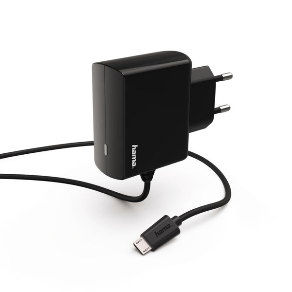 Hama Oplader Micro-USB 1,2 A Zwart
