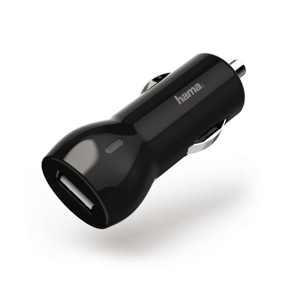 Hama Auto-oplader 2.4 A Zwart