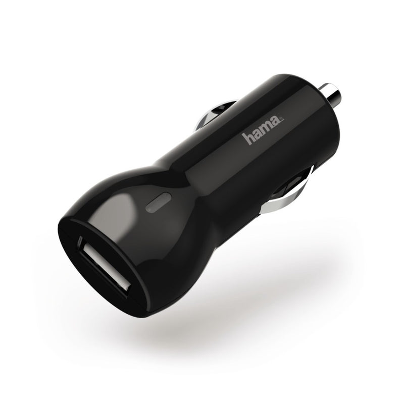 Hama Auto-oplader 2.4 A Zwart