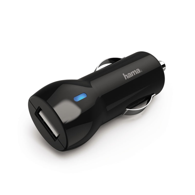 Hama Auto-oplader 2.4 A Zwart