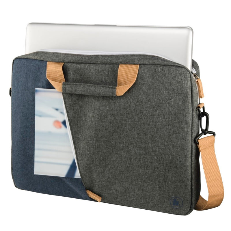 Hama Notebook-tas Florence Tot 36 Cm (14,1) Marineblauw/donkergrijs