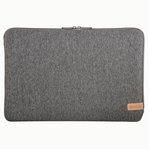 Hama Notebook-sleeve Jersey Tot 36 Cm (14,1) Donkergrijs