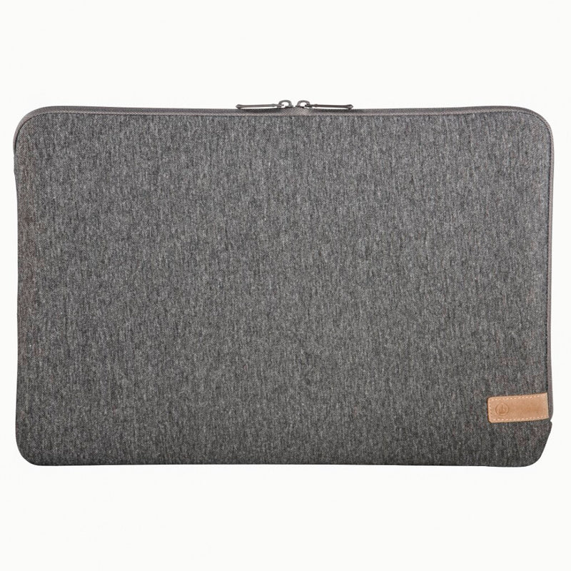 Hama Notebook-sleeve Jersey Tot 36 Cm (14,1) Donkergrijs
