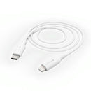 Hama Snelle Oplaad-/gegevenskabel USB Type-C Naar Lightning 1 M Wit