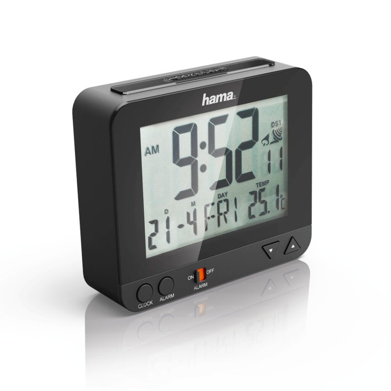 Hama Radiogestuurde Wekker RC 550 Met Nachtlicht-functie