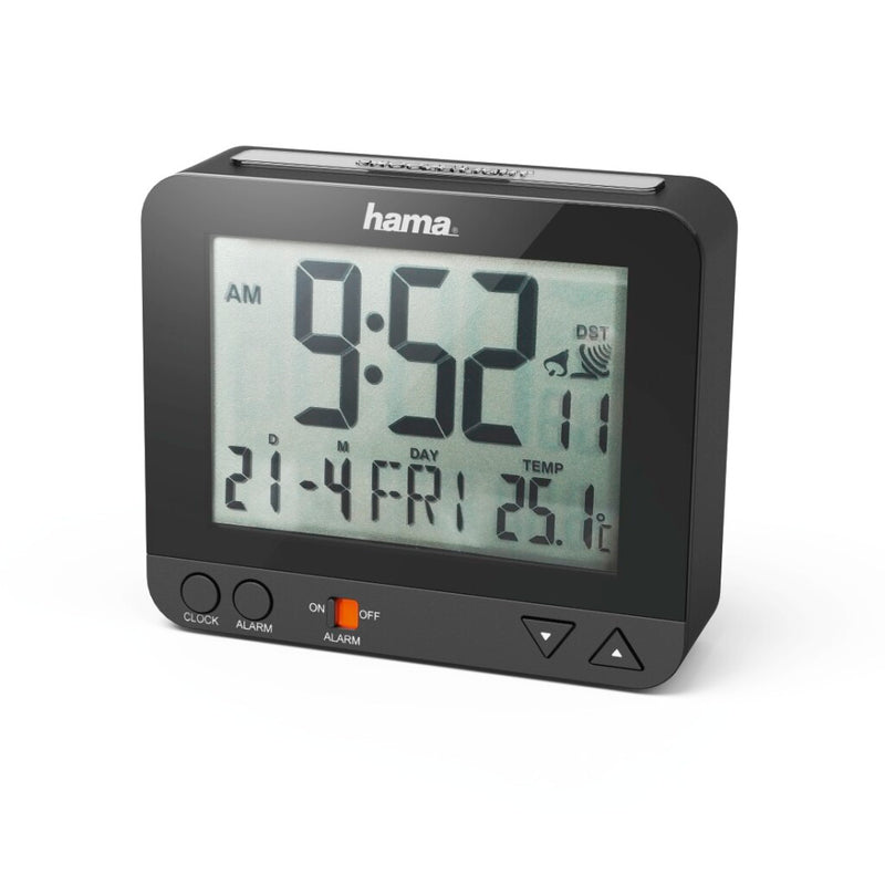 Hama Radiogestuurde Wekker RC 550 Met Nachtlicht-functie