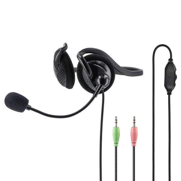Hama PC-Office-headset NHS-P100? Met Nekband Stereo Zwart