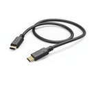 Hama Oplaad-/gegevenskabel USB Type-C - USB Type-C 1,5 M Zwart