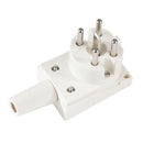 Xavax Geaarde Stekker 5-polig Haaks Opnieuw Aansluitbaar 400V/16A