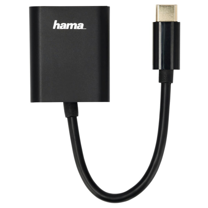 Hama 2in1-USB-C-audio-/hub Met Geïntegreerde Oplaadadapter