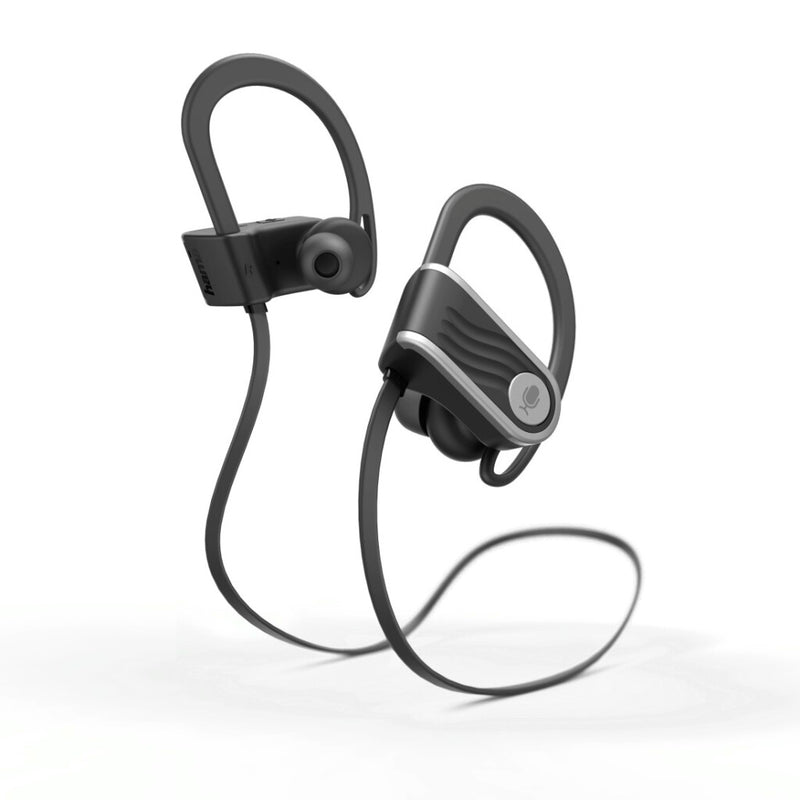 Hama Bluetooth&reg;-koptelefoon Voice Sport In-ear Microfoon Oorbeugel Spraak.