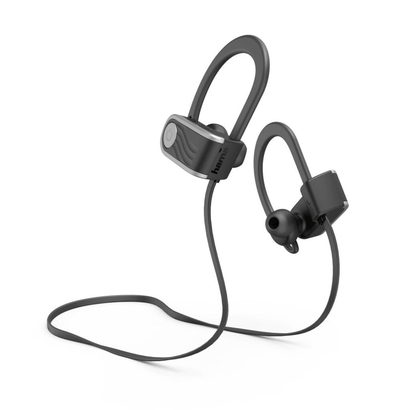 Hama Bluetooth&reg;-koptelefoon Voice Sport In-ear Microfoon Oorbeugel Spraak.