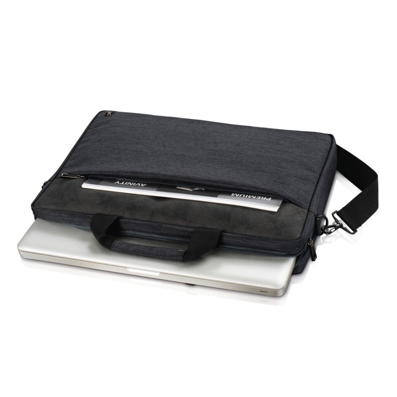 Hama Notebook-tas Tayrona Tot 34 Cm (13,3) Donkergrijs