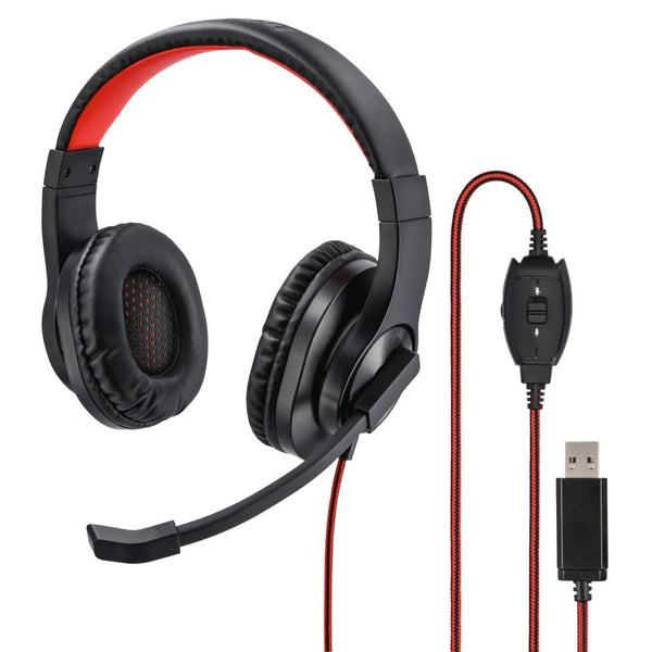 Hama PC-Office-headset HS-USB400 Stereo Zwart
