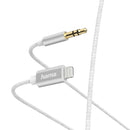 Hama Audiokabel Lightning - 3,5-mm-jack-stekker 1,0 M Wit