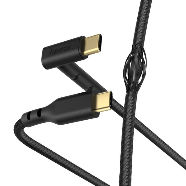 Hama Oplaad-/gegevenskabel USB-C - USB-C 1,5 M Zwart