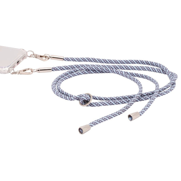 Hama Cross-body-band Koord Grijs/wit