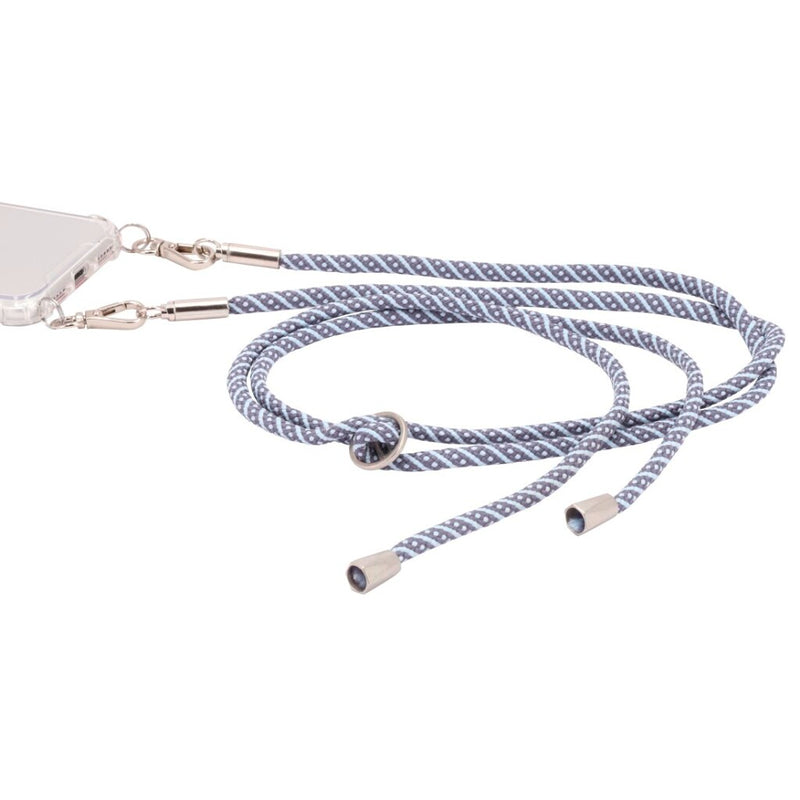 Hama Cross-body-band Koord Grijs/wit