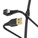 Hama Oplaad-/gegevenskabel Gamer USB-A - Lightning 1,5 M Zwart