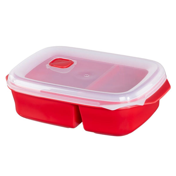 Xavax Magnetrondoos Met 2 Vakken 1,3 L Rood