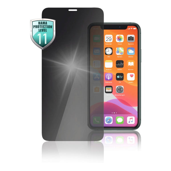 Hama Glazen Displaybescherming Privacy Voor Apple IPhone XS Max/11 Pro Max