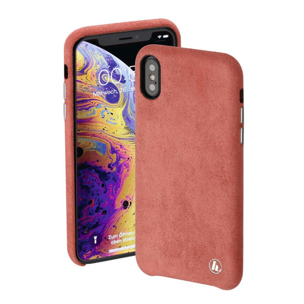 Hama Cover Finest Touch Voor Apple IPhone X/Xs Coral