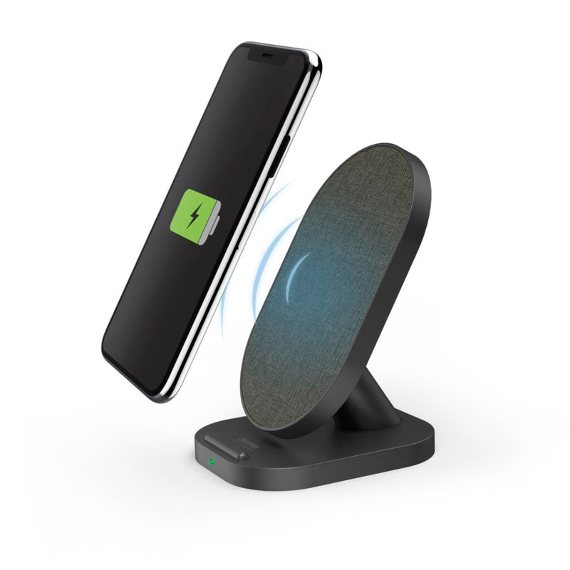 Hama Draadloze Oplader QI-FC10S-Fabric Zwart