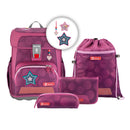 Step by Step SB-188140 Rugzak Cloud Set Glamour Star + Gymtas Gevuld Etui Groot, Etui Klein,