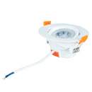 Xavax Led-inbouwspot Set Van 3 7W 450lm Lichtkleur: Warm Wit Fitting: Wit