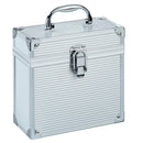 Hama Vinylplaten-koffer Voor 7? Vinylplaten Alu-look Zilver