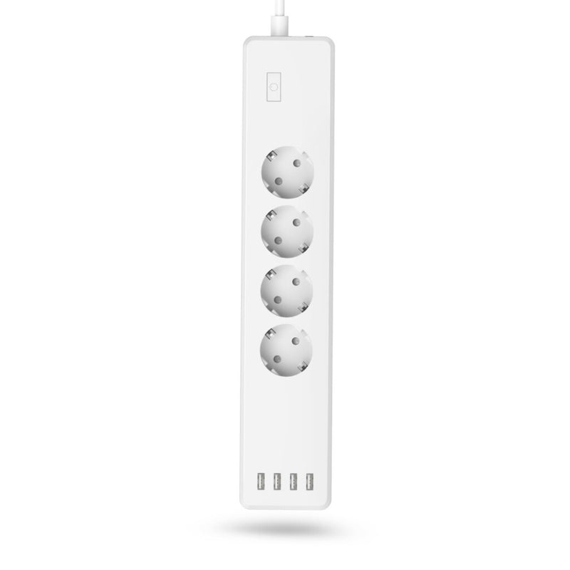 Hama WLAN-stekkerdoos 4-weg Zonder Hub Individueel Schakelbaar 4-weg USB