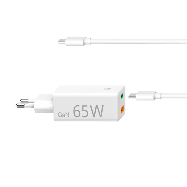 Hama Universele USB-C-notebook-netadapter GaN Power Delivery (PD) 5-20V/65W